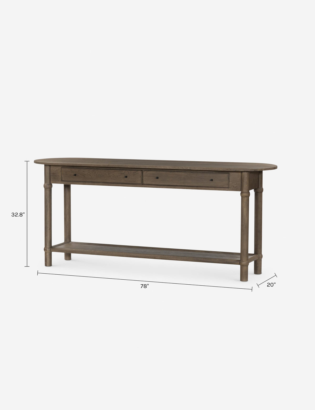 Charnes Console Table by Amber Lewis x Four Hands