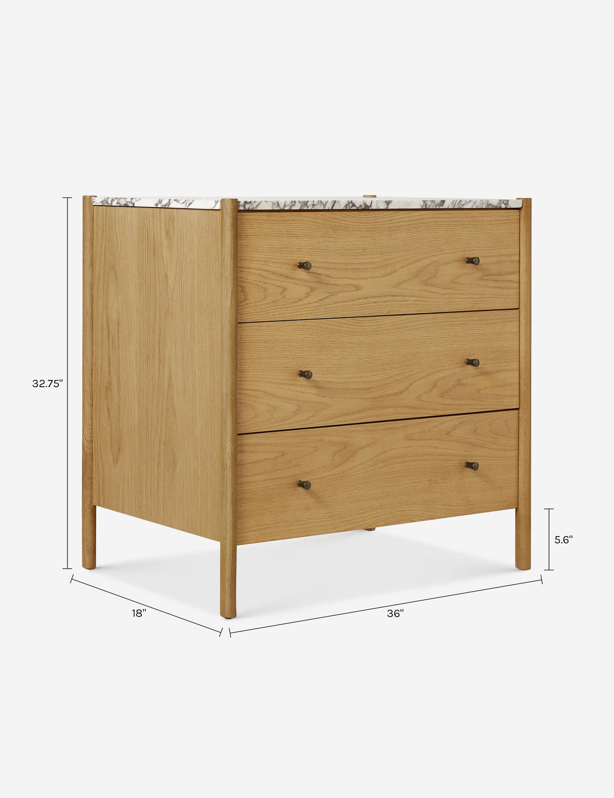 Philana 3-Drawer Dresser