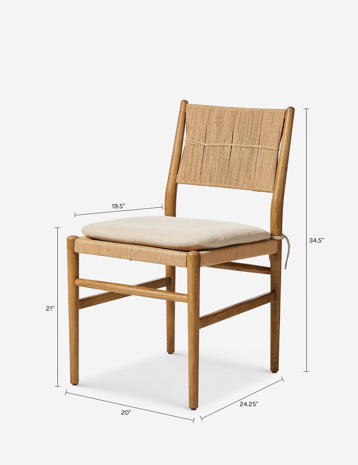 Dara Dining Chair by Amber Lewis x Four Hands