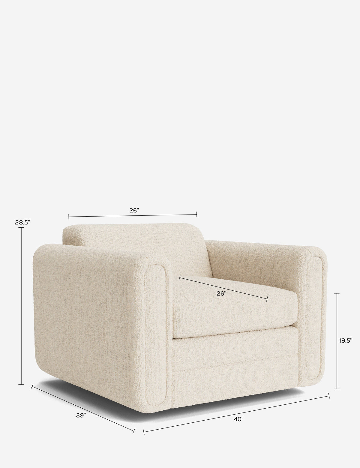Eleanor Swivel Chair