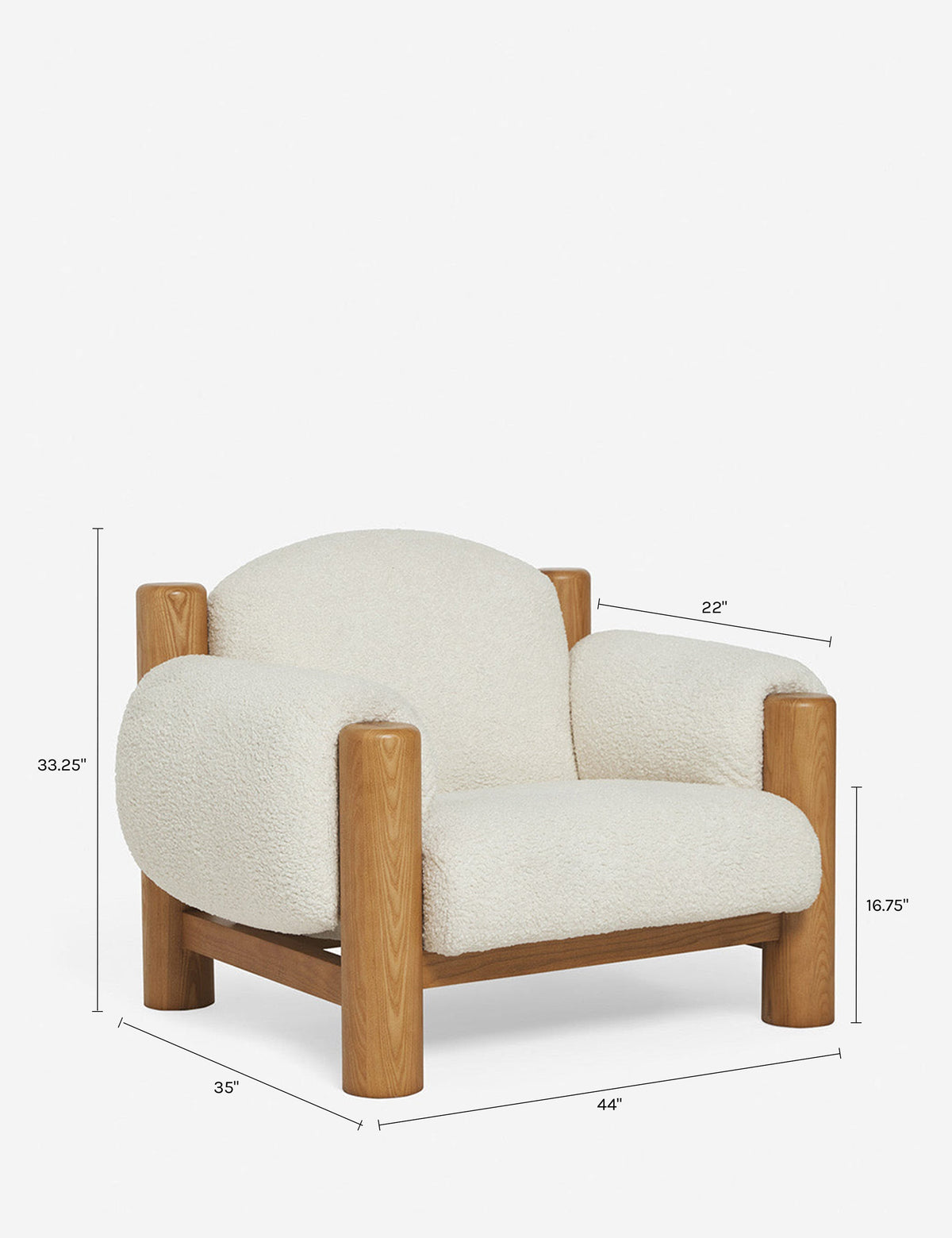 James Accent Chair by Sarah Sherman Samuel