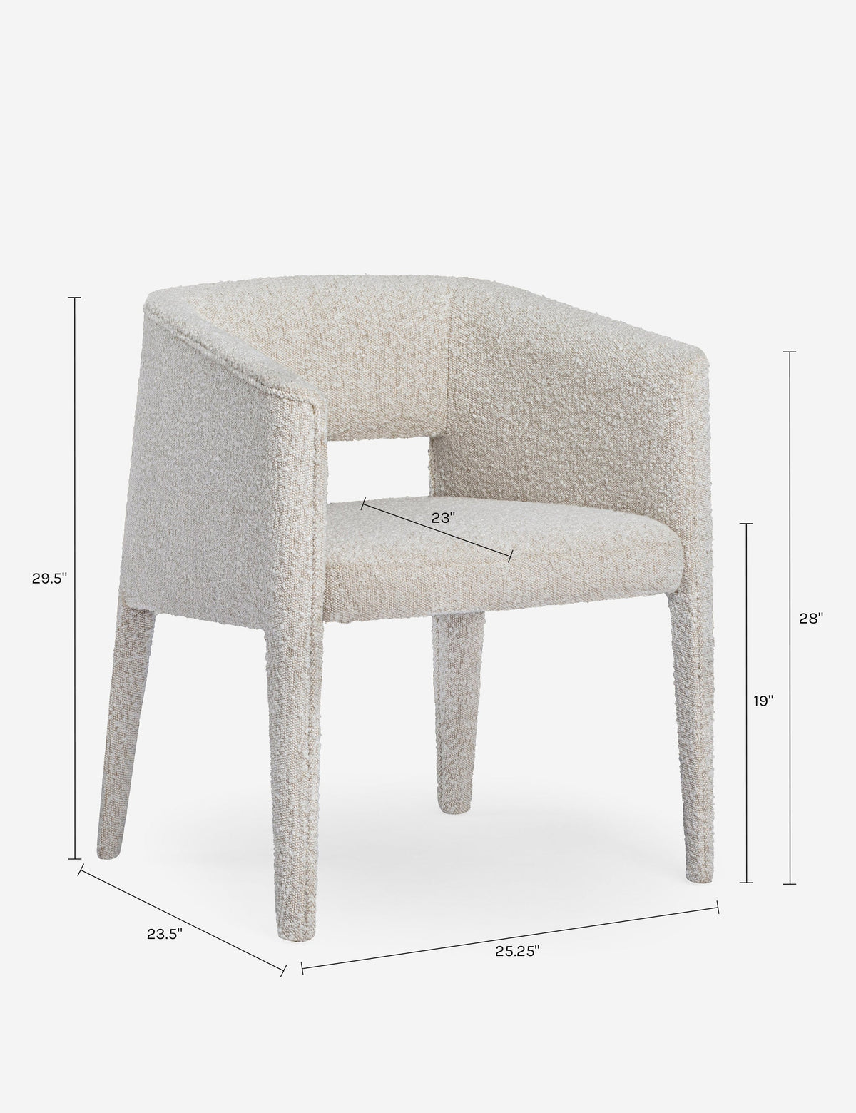 Velez Dining Arm Chair