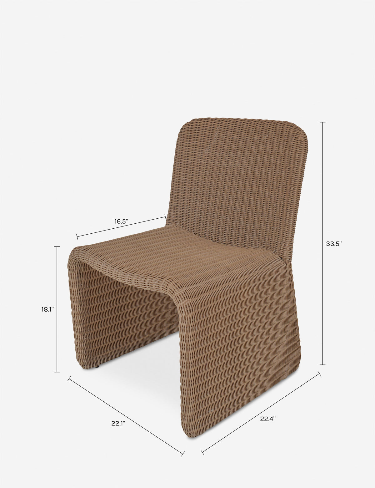 Alisha Outdoor Dining Chair (Set of 2)