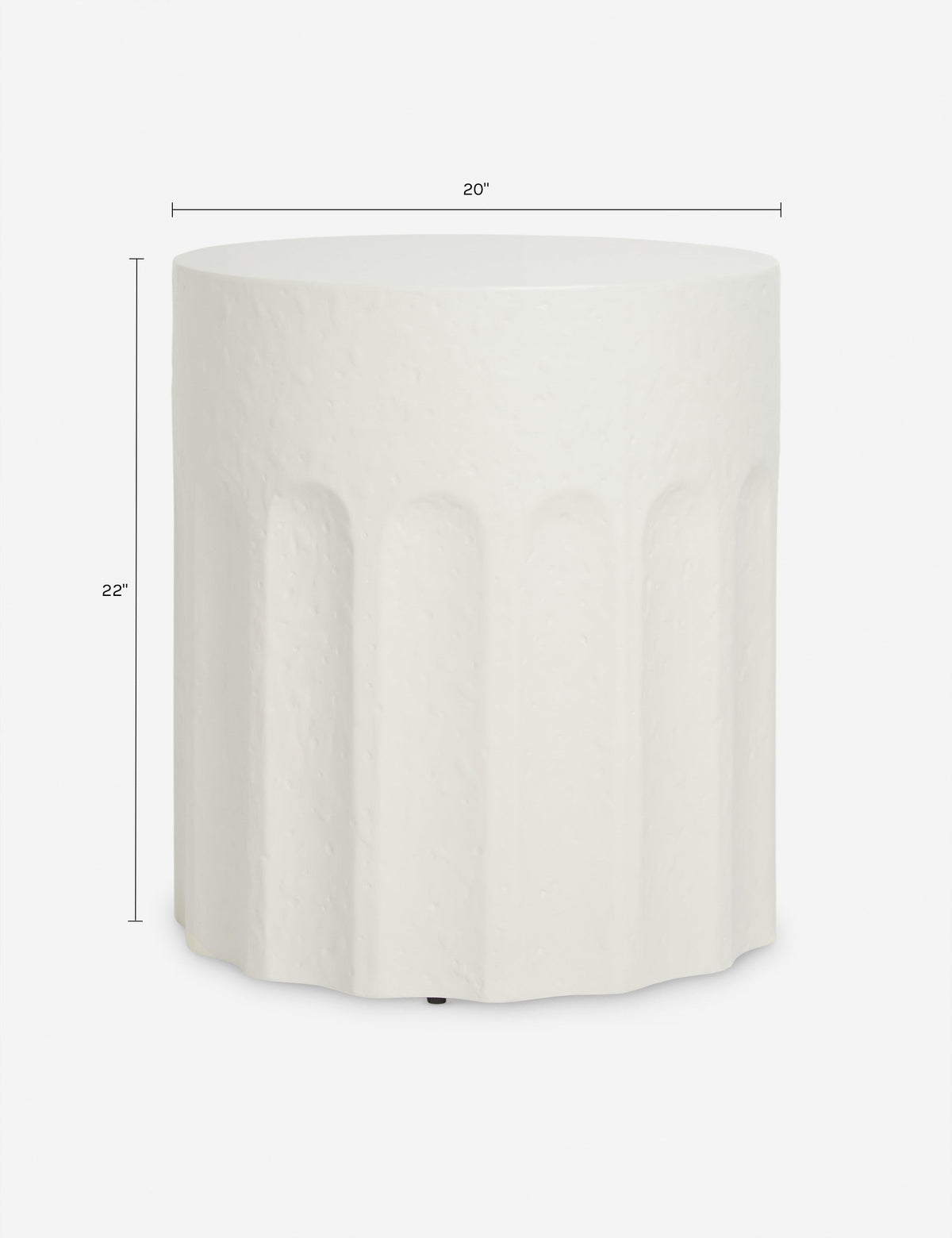 Doric Side Table by Sarah Sherman Samuel