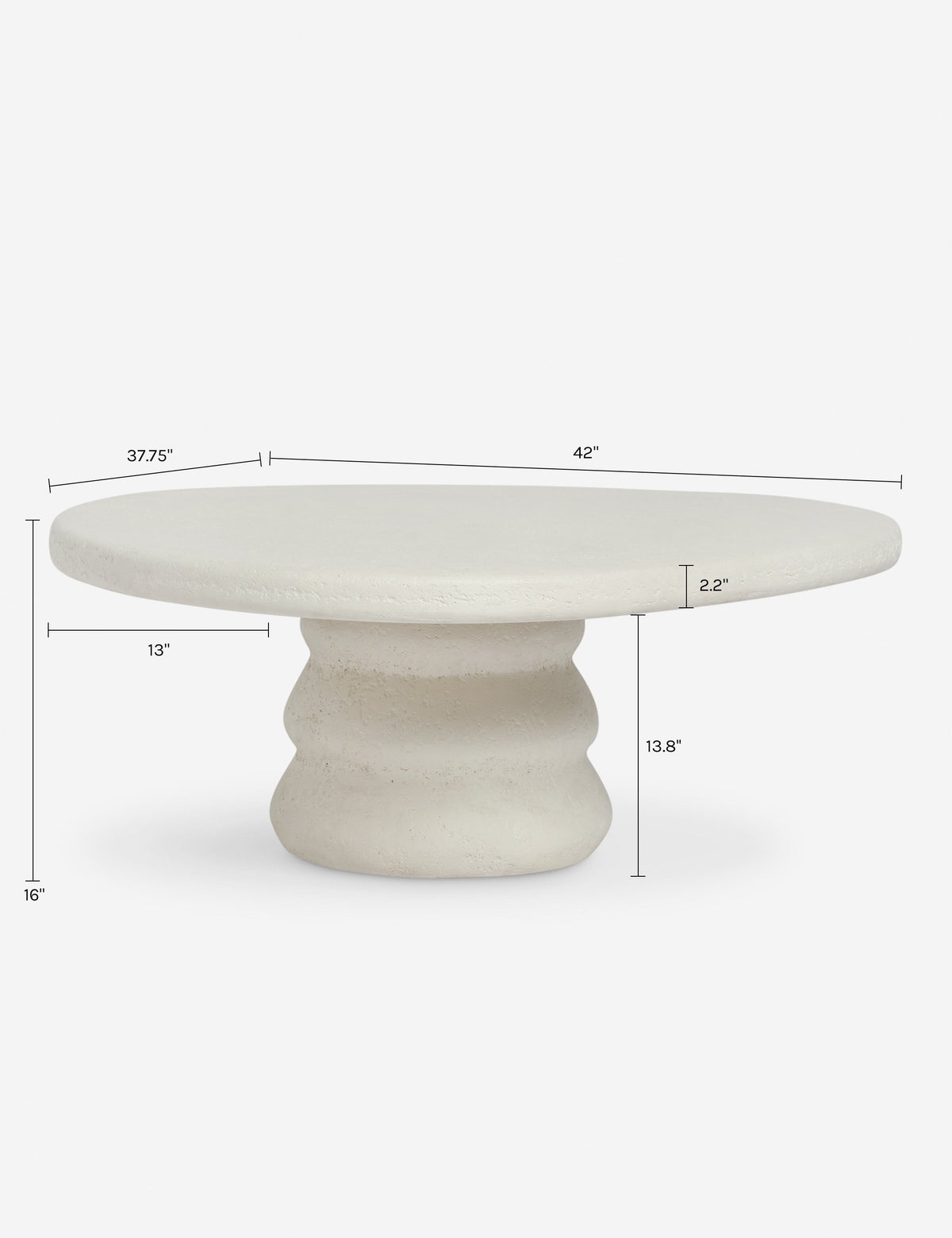 Hannu Indoor / Outdoor Round Coffee Table by Aimee Song
