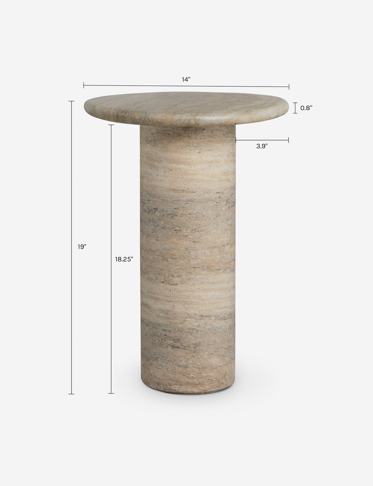 Mona Indoor/ Outdoor Drink Table
