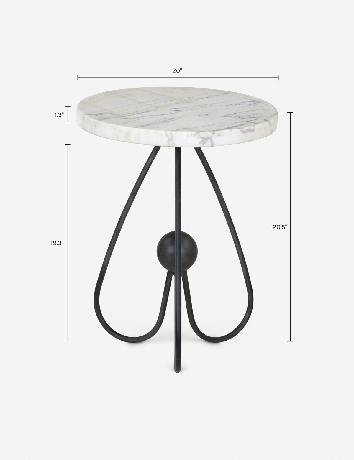 Vanetta Round Side Table