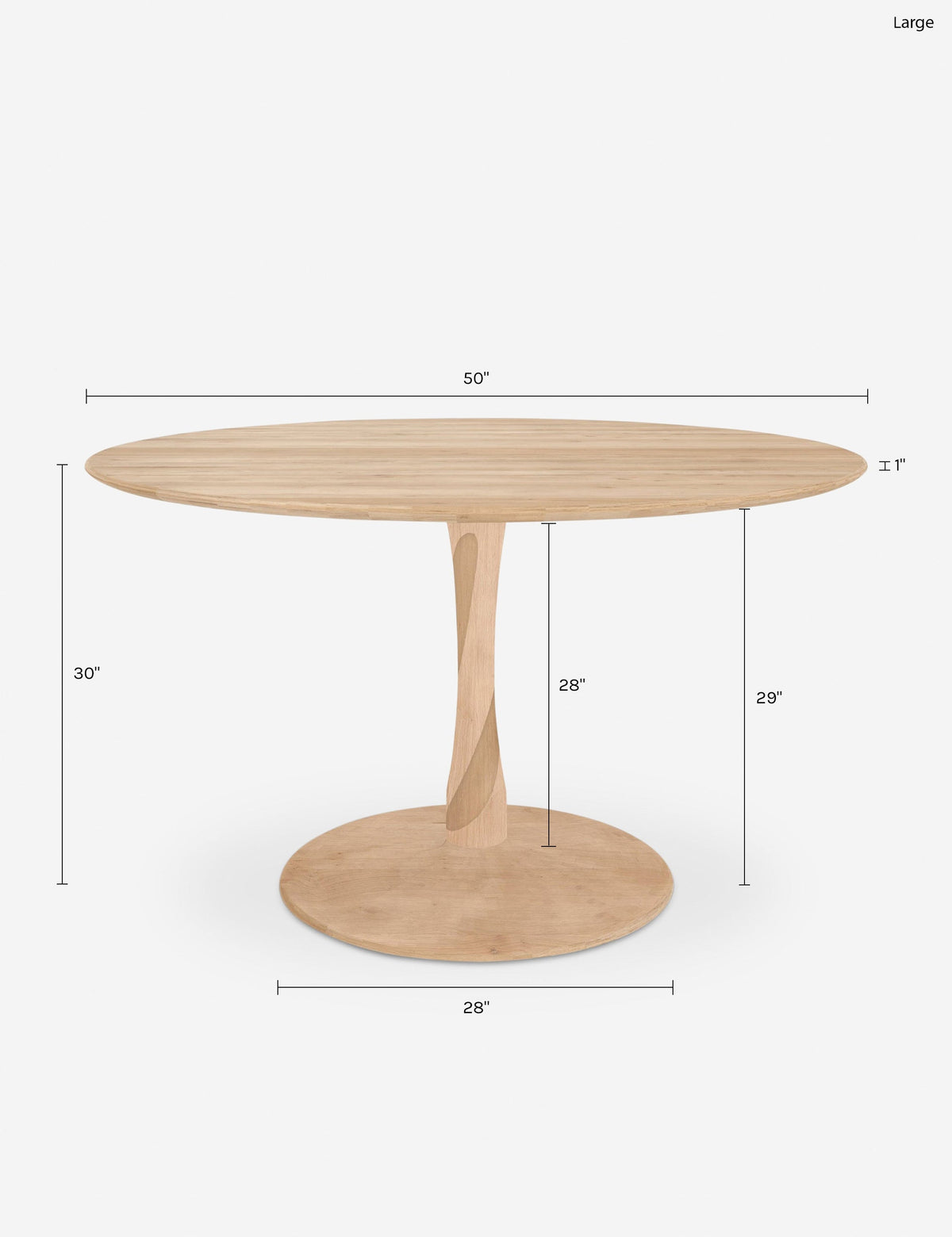 Yarissa Round Dining Table