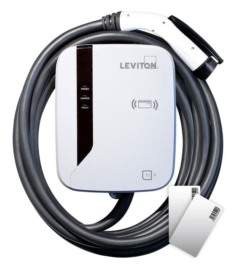 30 Amp Level 2 Electric Vehicle Charging Station with RFID
