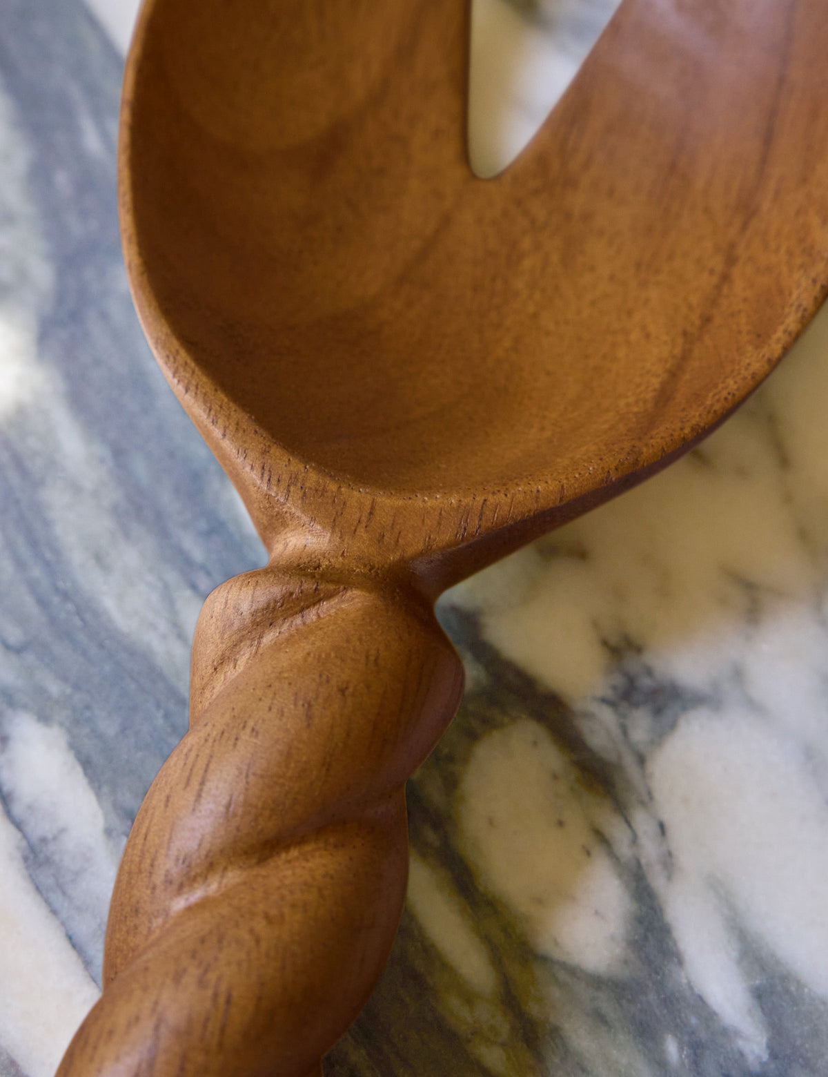 Braided Wood Salad Servers (set of 2) by Sarah Sherman Samuel