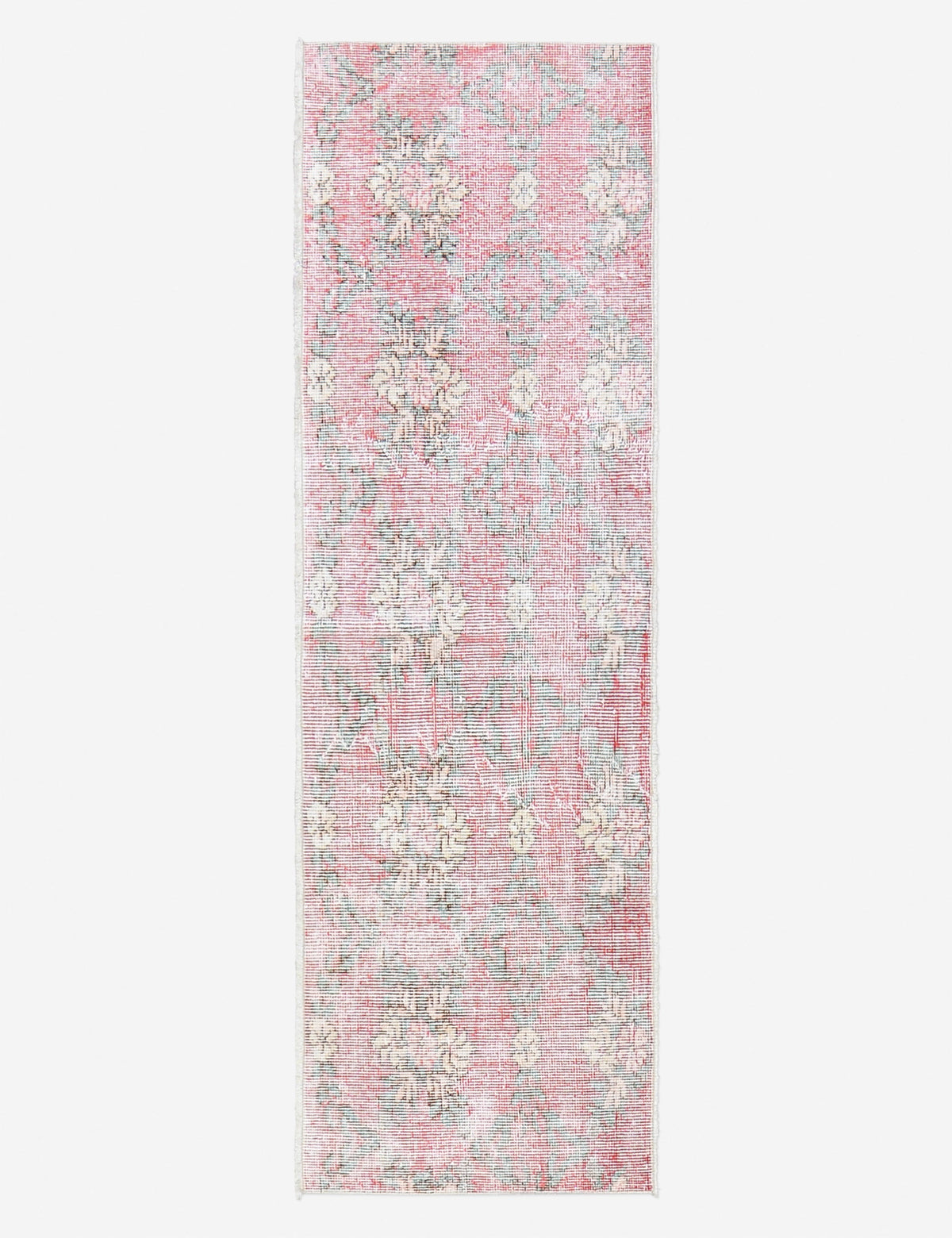 Vintage Turkish Hand-Knotted Wool Runner Rug No. 277, 2' x 6' 3"