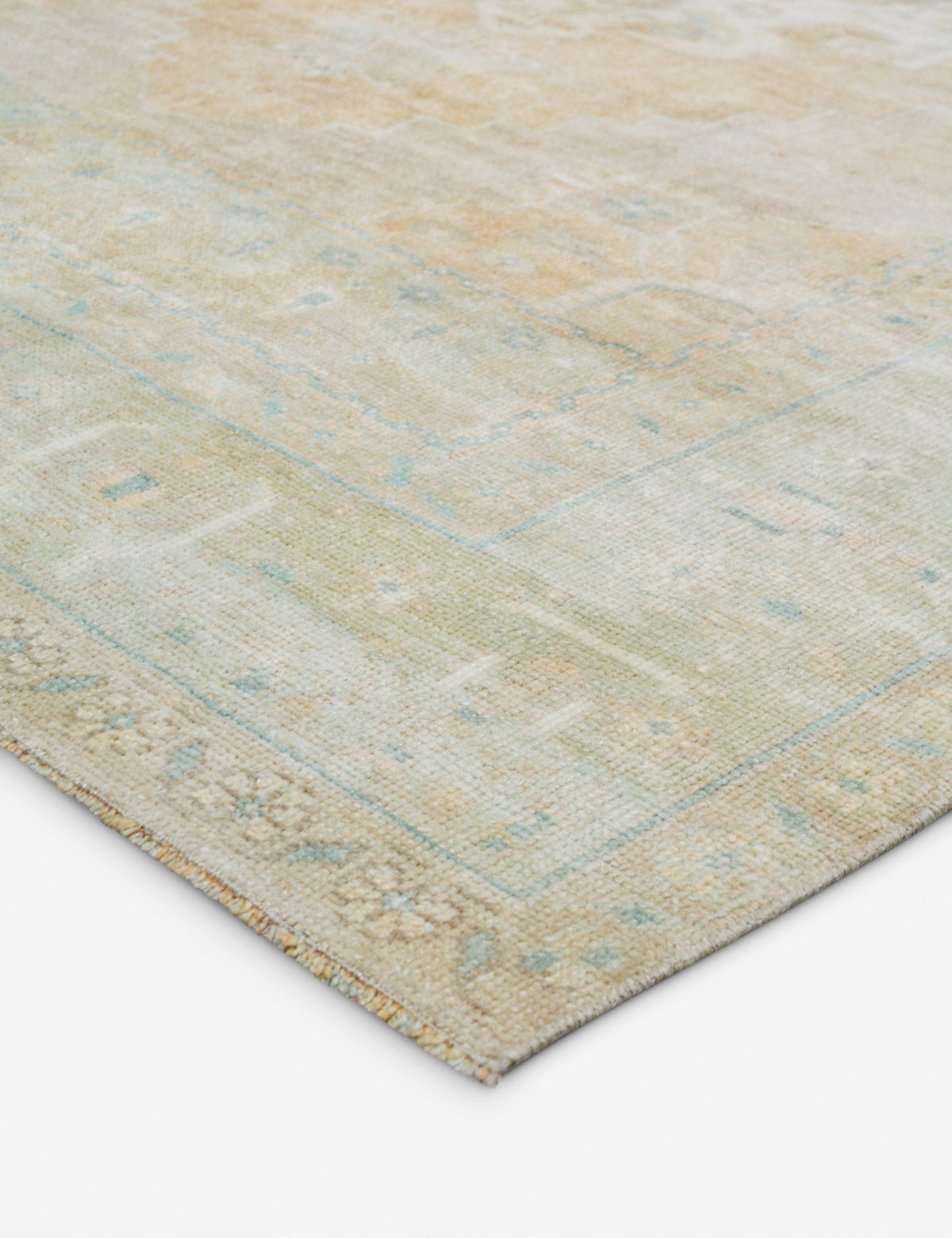 Vintage Turkish Hand-Knotted Wool Rug No. 527, 5' 1" X 8' 2"