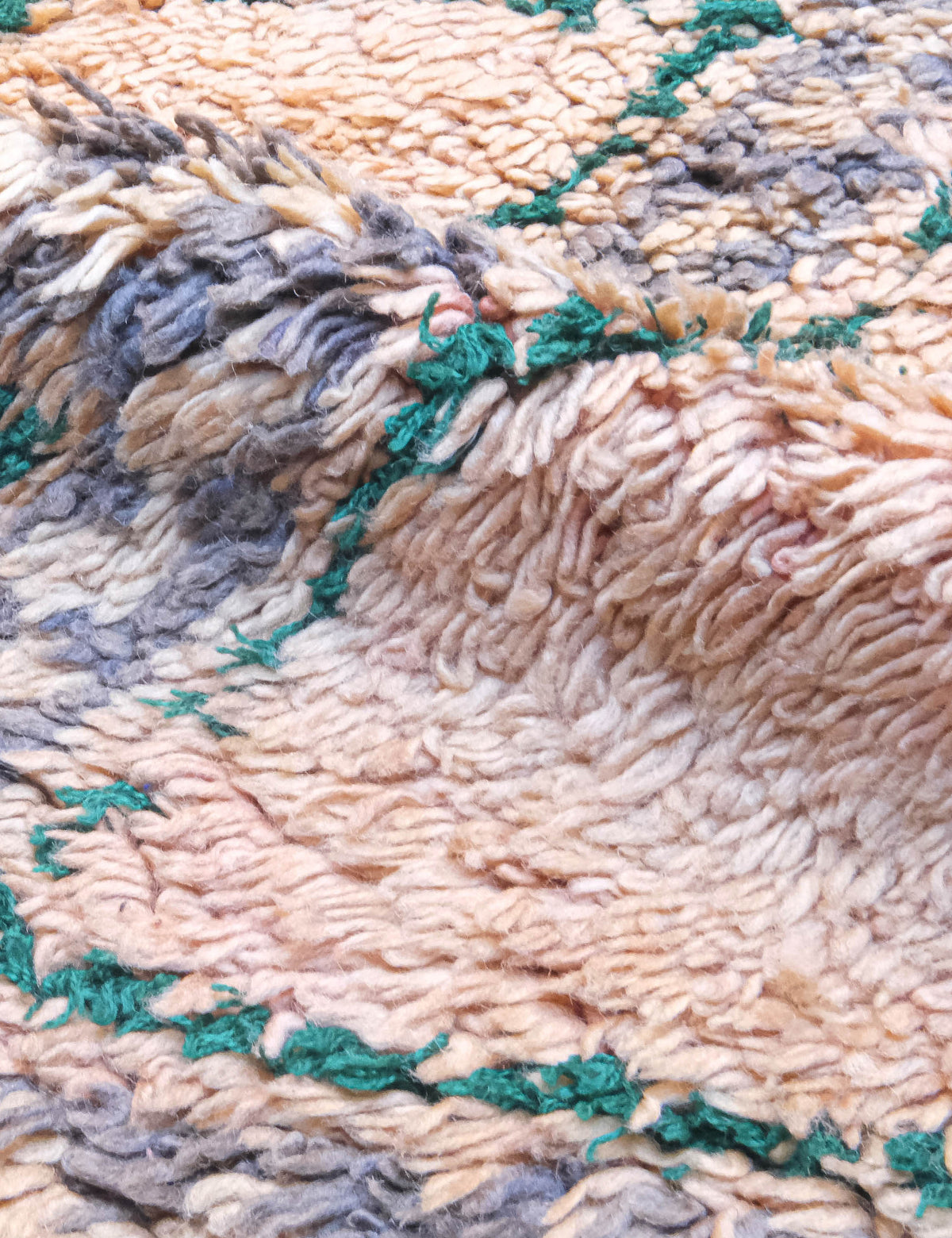 Vintage Moroccan Rug no. 107, 4'4" x 6'7"