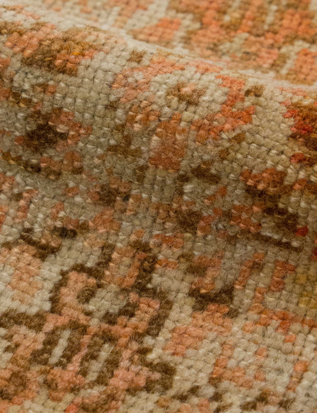 Vintage Turkish Hand-Knotted Wool Mini Rug No. 345, 1'6" x 2'3"