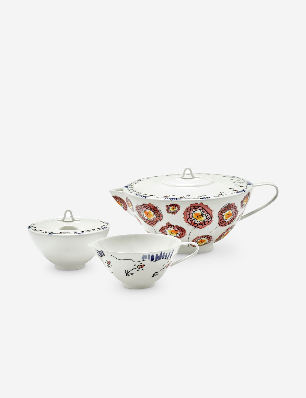 Midnight Flowers Teapot by Marni x Serax