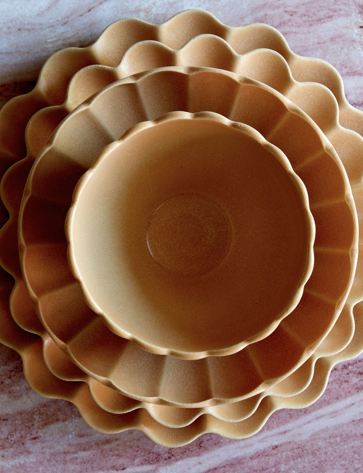 Dahlia Stoneware Dinnerware by Lemieux et Cie