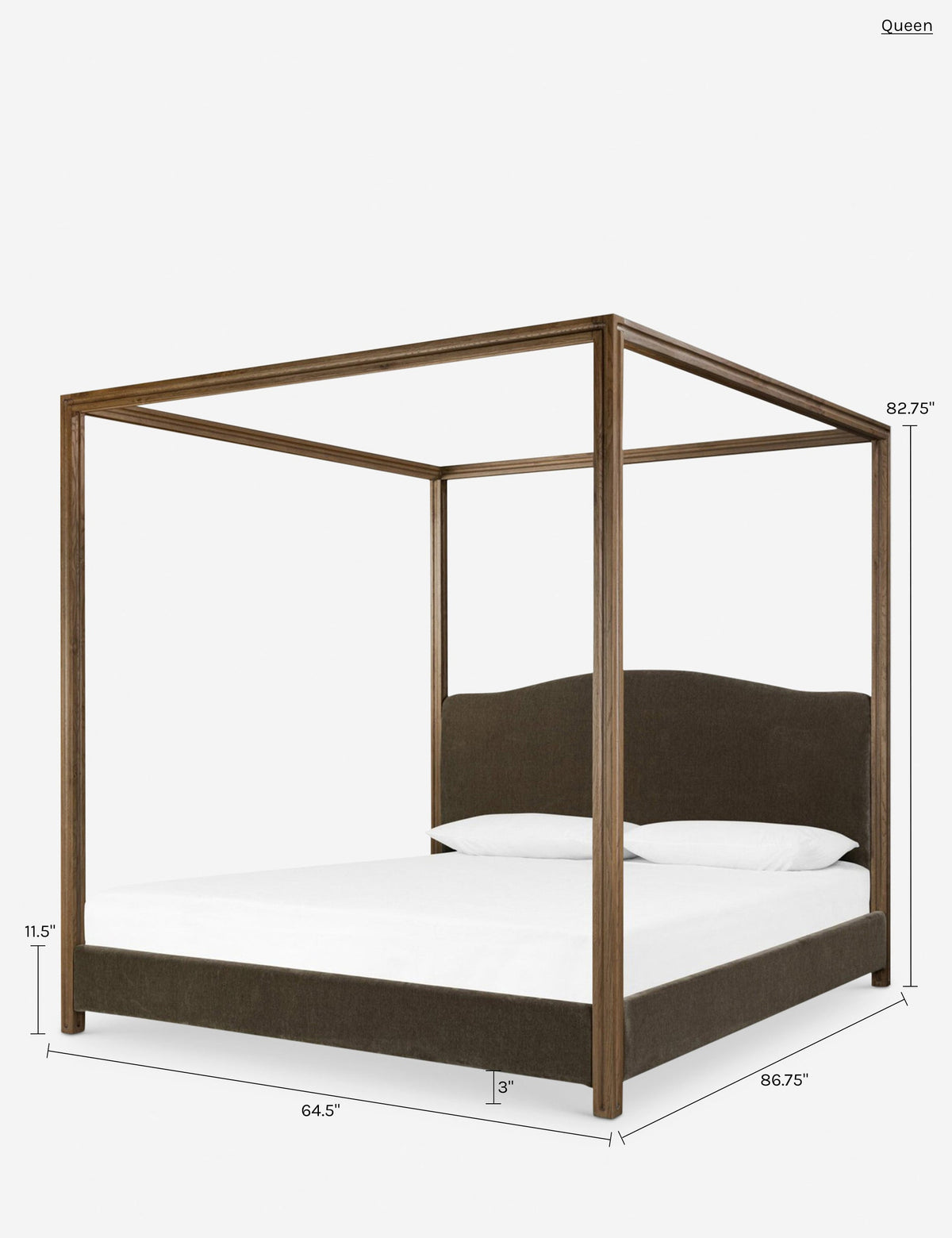Jodie Canopy Bed by Amber Lewis x Four Hands