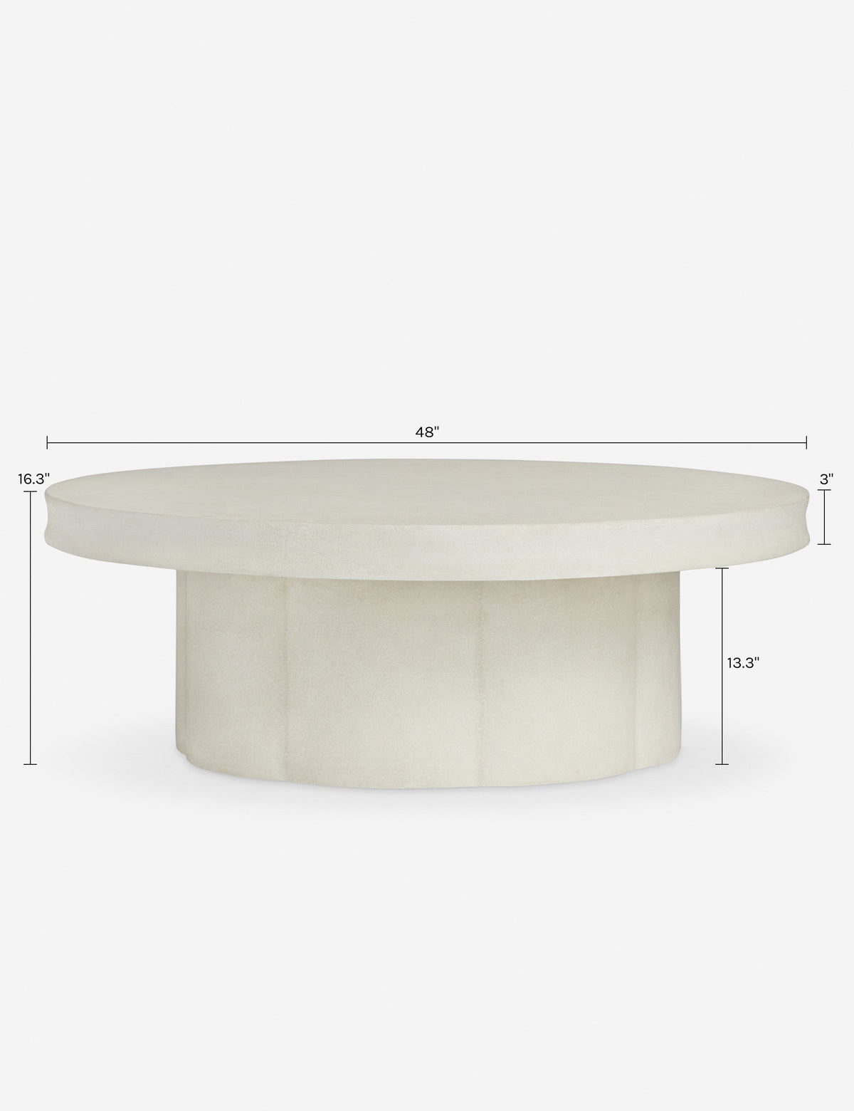 Apel Indoor / Outdoor Round Coffee Table