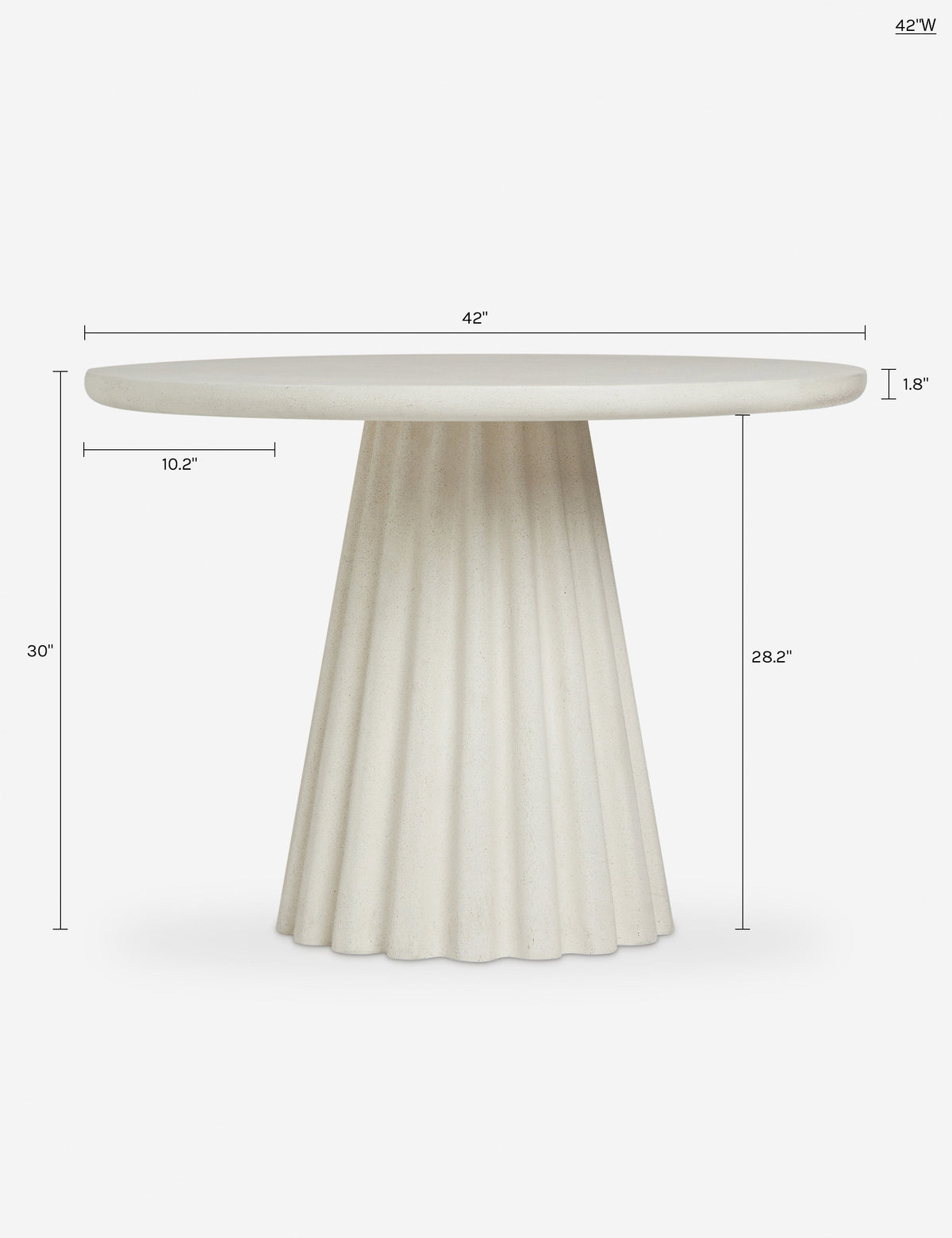 Lazenby Indoor / Outdoor Round Dining Table