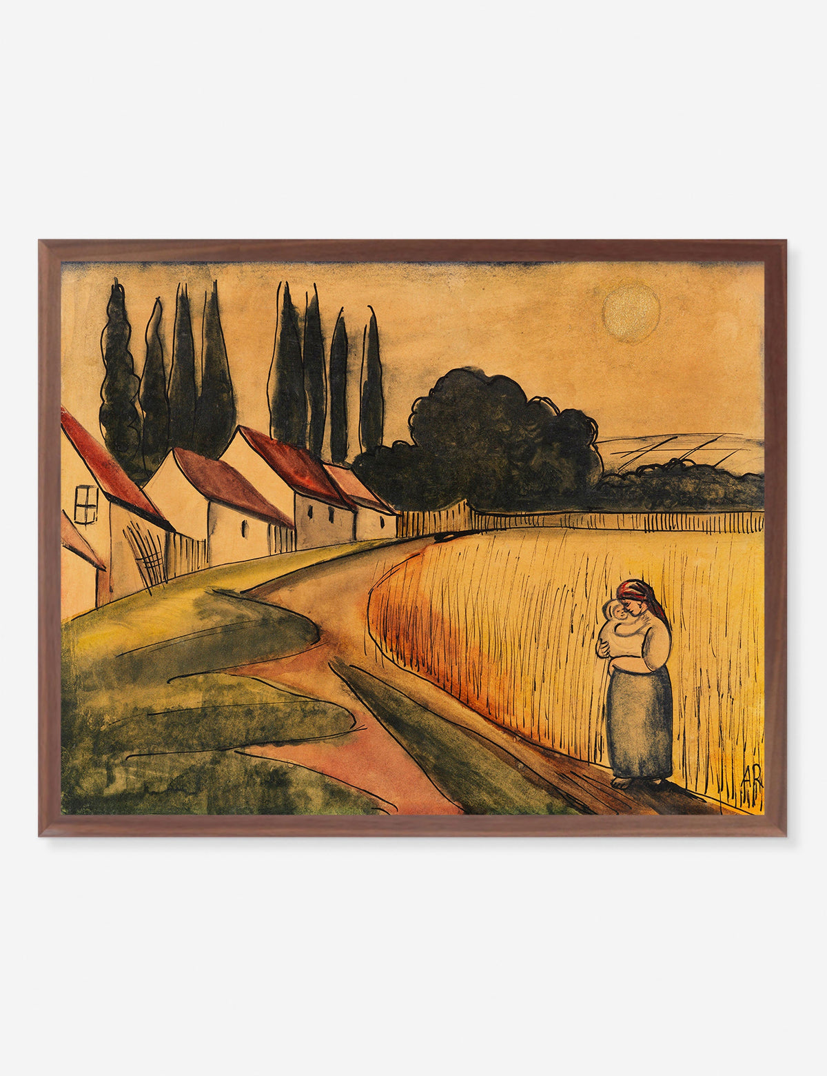 Bäuerin mit Kind (Farmer's Wife with Child) Print by Anita Rée