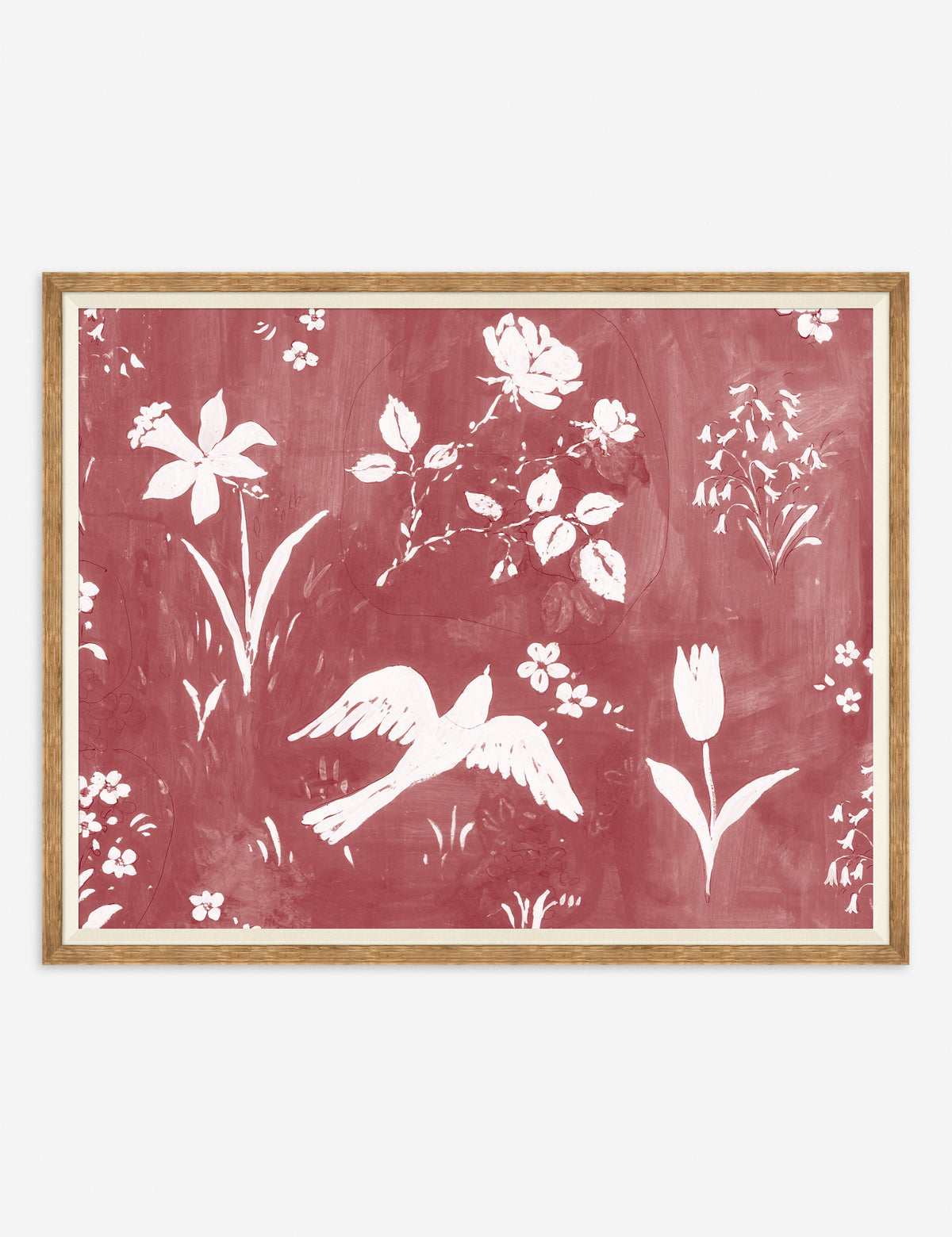 Flower Garden Print by Paule Marrot