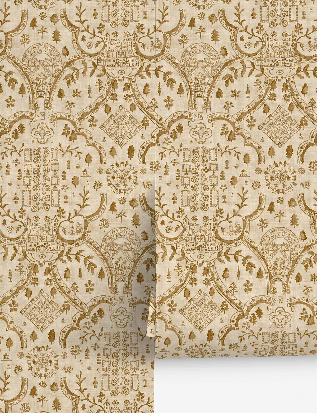 Topiary View Wallpaper by Sanderson