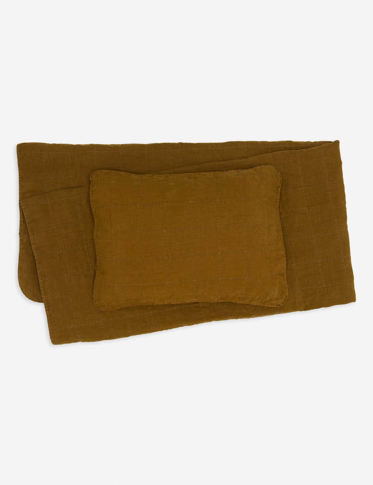 Simple Linen Quilt by Hawkins New York