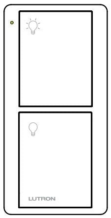 2-Button Pico Smart Remote Black