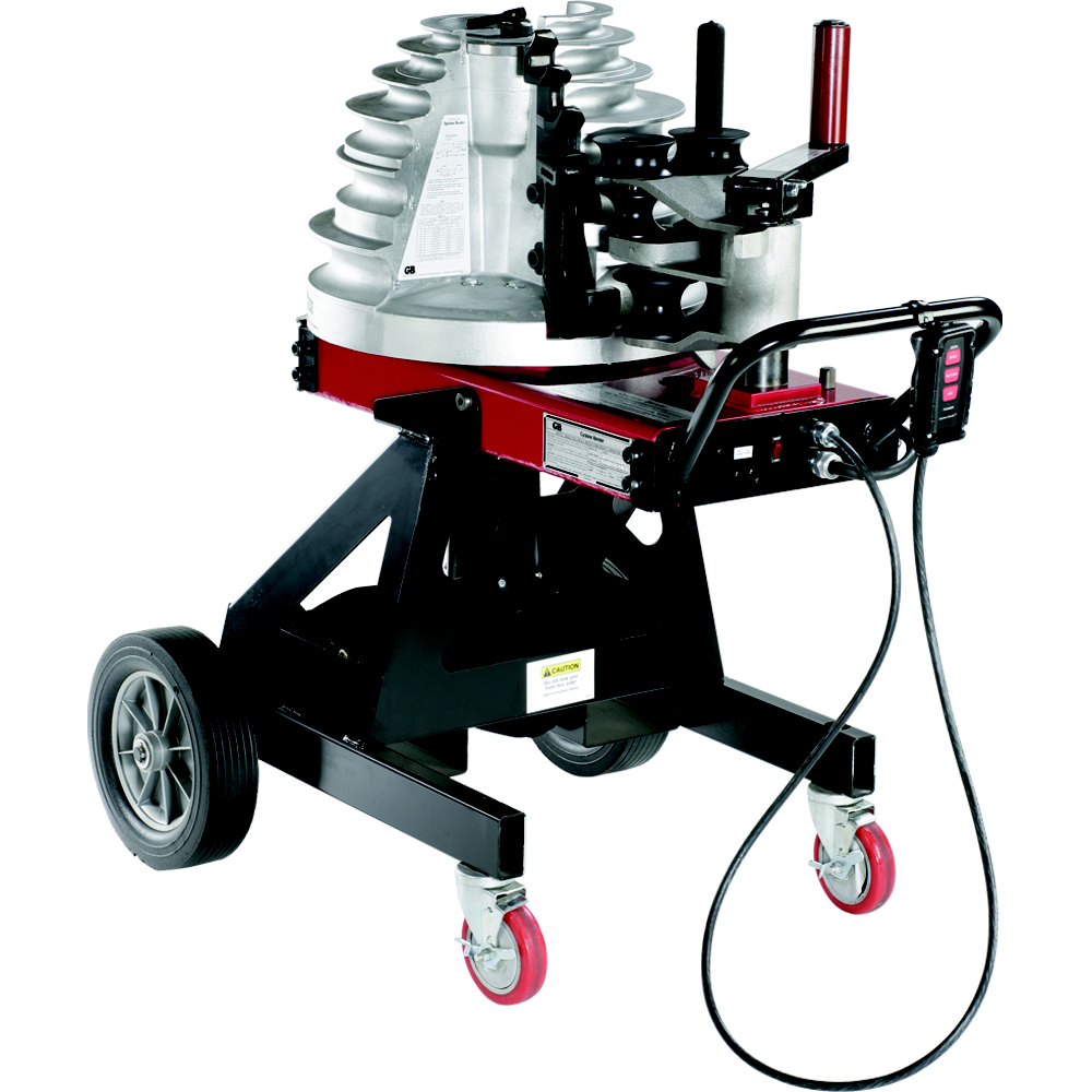 B2000 Cyclone Elec-Power Conduit Bender, 115V/15A, 1/2" to 2" Rigid, EMT, IMC, PVC Coated Rigid, Includes Cover, 1/Unit