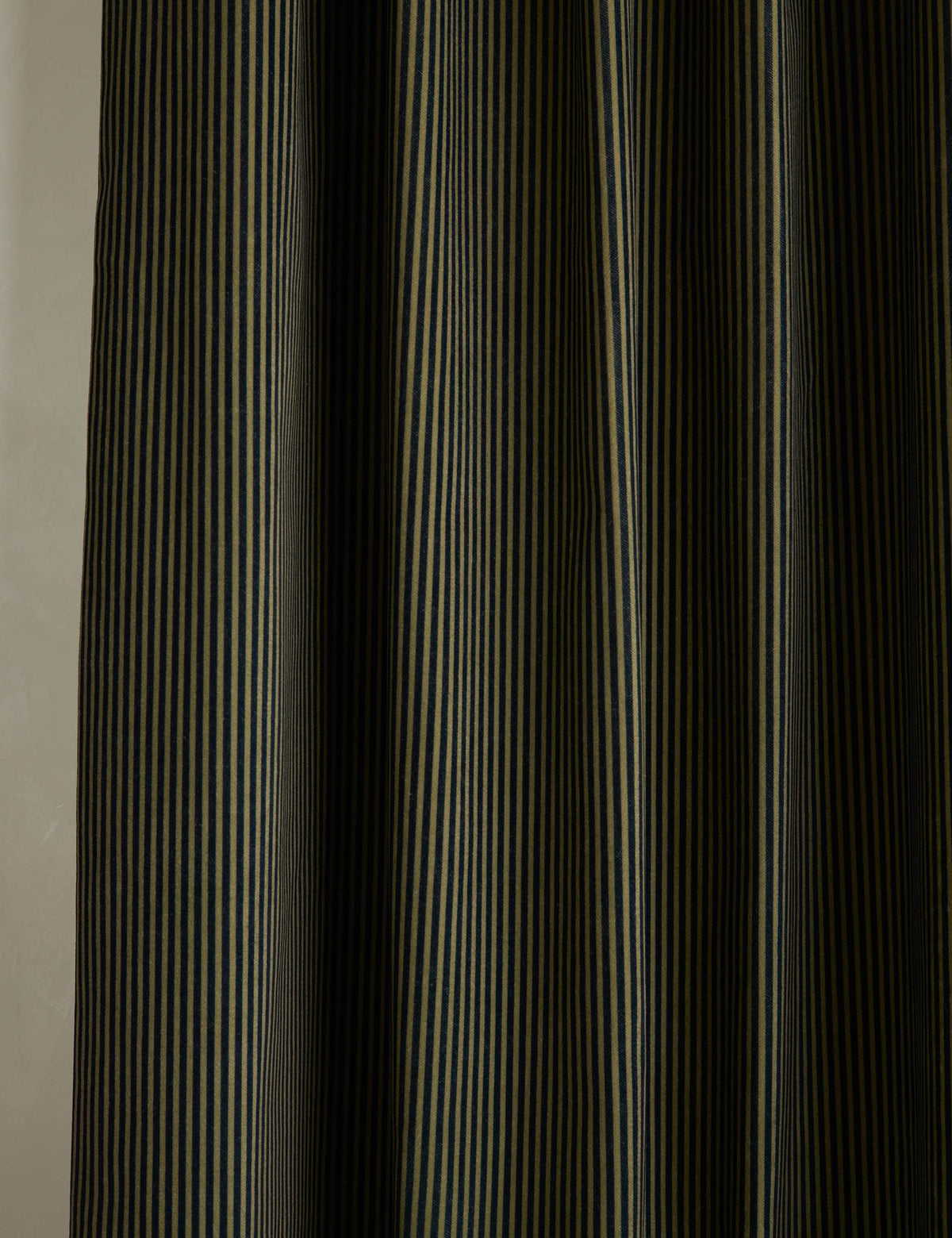 Striped Velvet Curtain Panel by Sarah Sherman Samuel