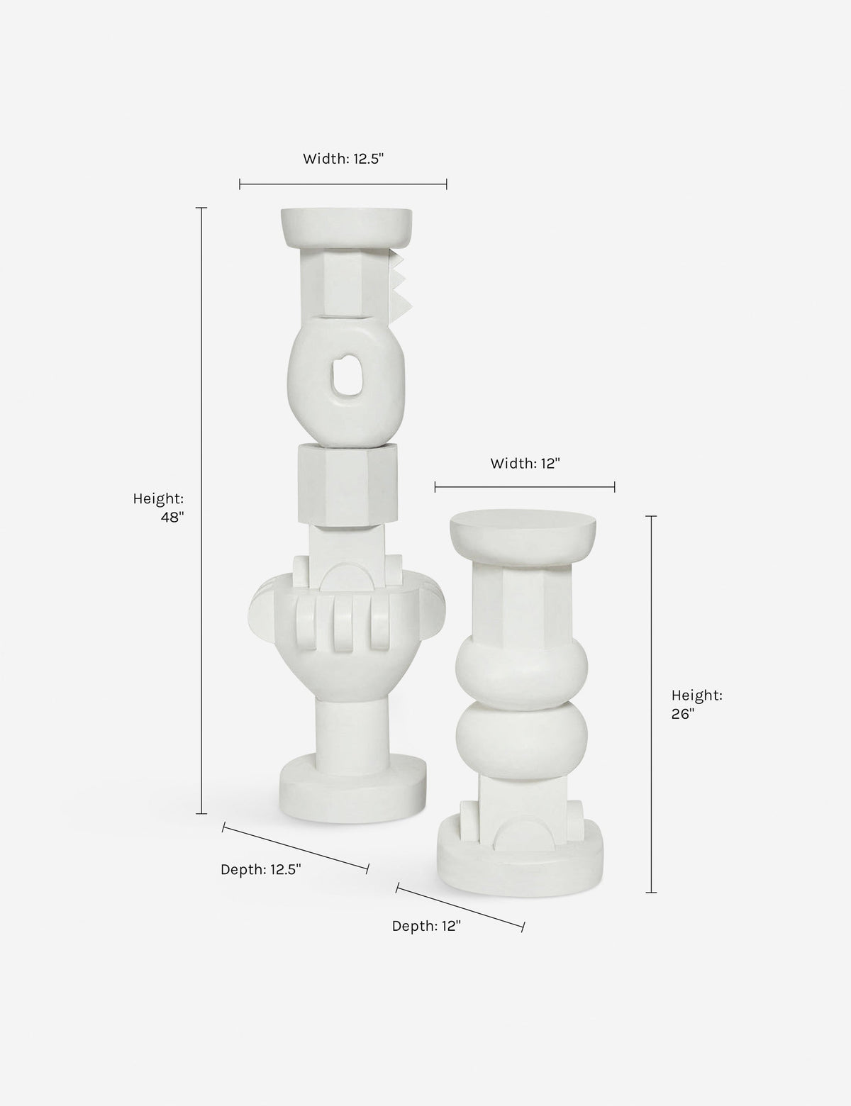 Toivo Pedestal by Sarah Sherman Samuel