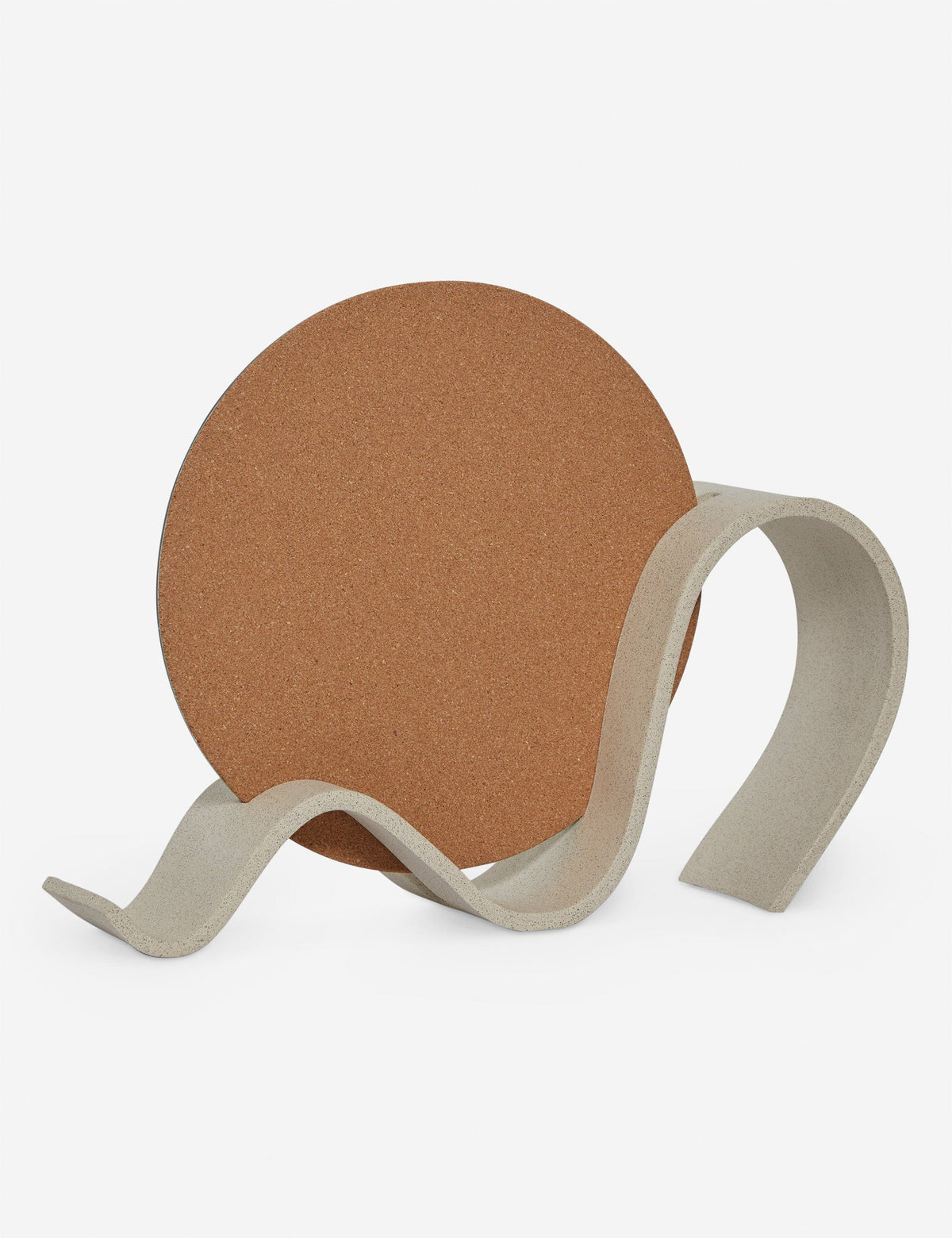 Wavee Table Mirror by SIN Ceramics