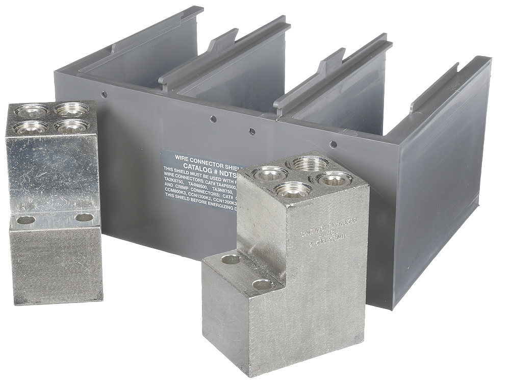 BRKR MD/ND AL BODY 2PC LUG 4W 500KCMIL