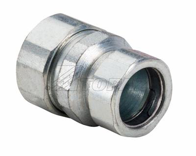 1/2" Steel Compression Type Coupling - EMT to Liquidtight