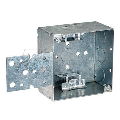 4" Square Welded Deep Boxes with MC Clamp & S Bracket