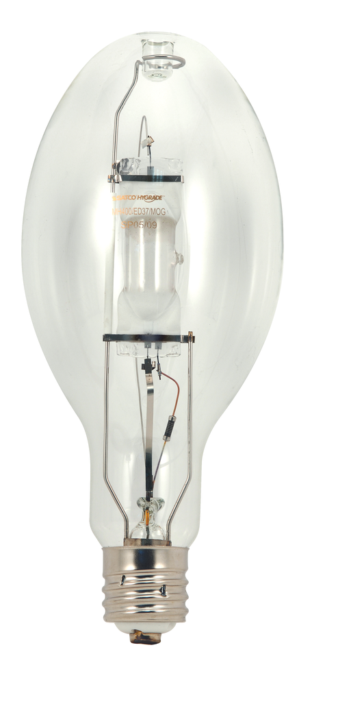 400 Watt; Metal Halide HID; Mogul base; ED28; Clear; 65 CRI; 4200K
