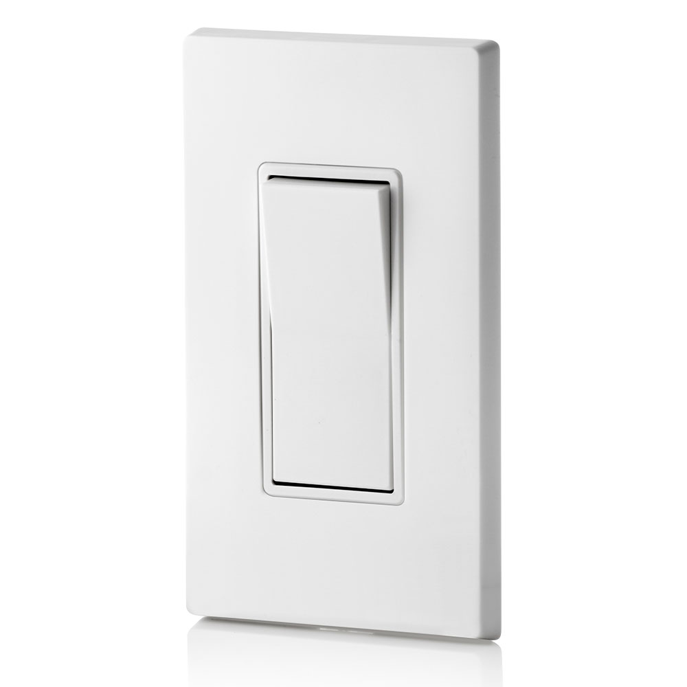 15 Amp Decora Rocker 4-Way Switch, Grounding, White