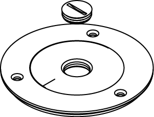 880 Series™ and Ratchet-Pro 881 Series Brass Cover Plate