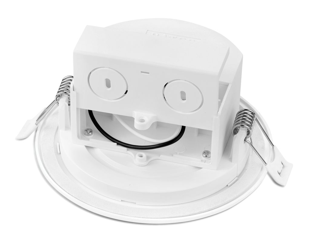 8.5 watt LED Direct Wire Downlight; Edge-lit; 4 inch; 2700K; 120 volt; Dimmable
