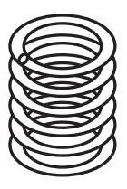 90537017, Hydraulic Power Pump Spring