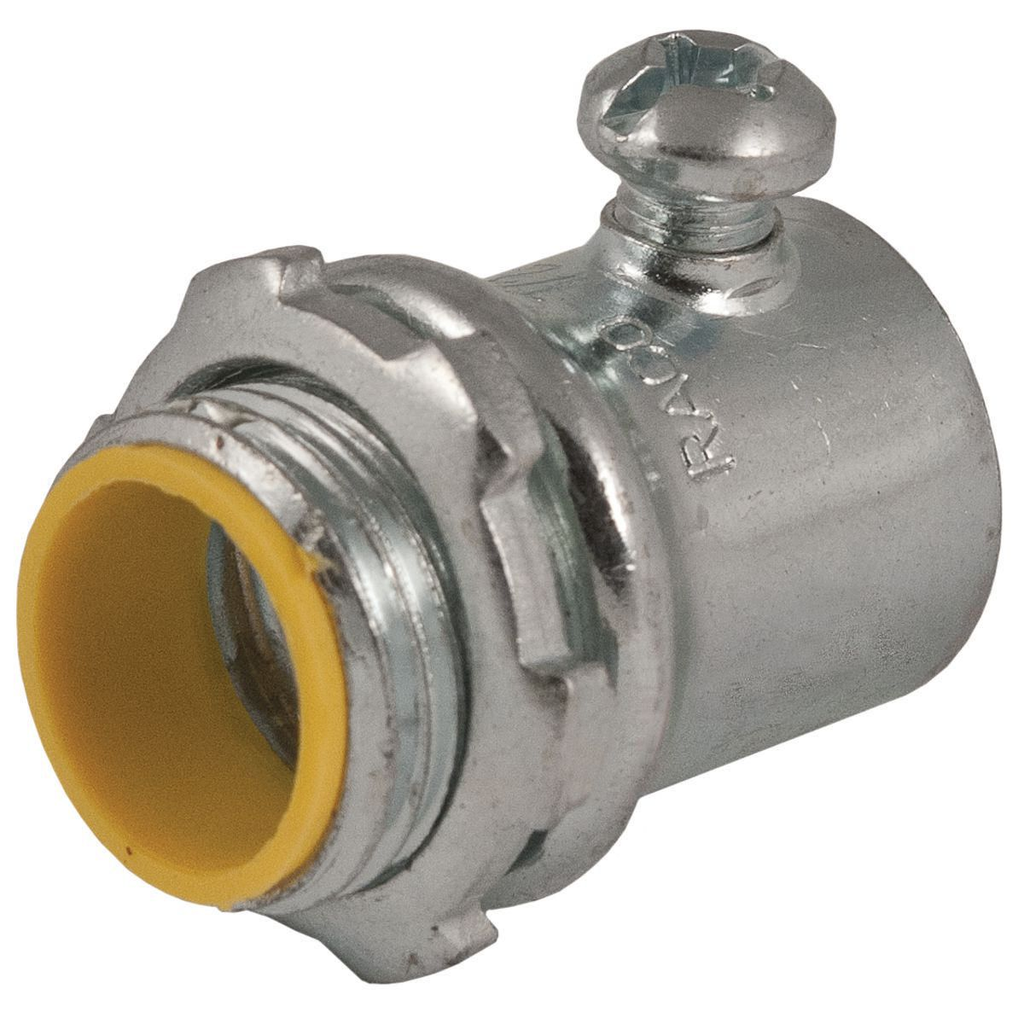 1-1/4 in. EMT Set-Screw Connector, Insulated
