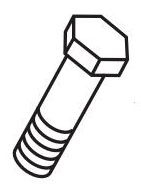90505247, Chain Saw Cap Screw