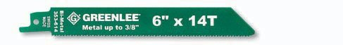 6" x 14T Reciprocating Saw Blade (Pack of 5)