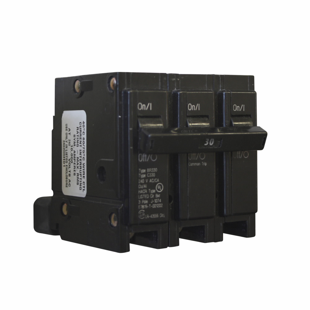 Br Series 3-Pole Breaker 30A, 240V