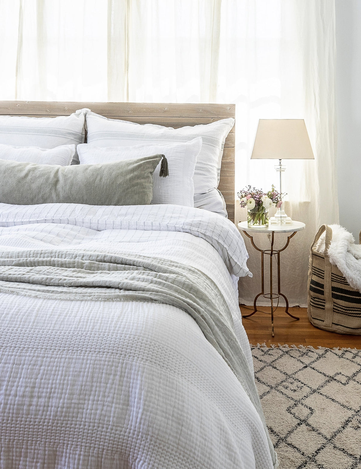 Bianca Velvet Pillow by Pom Pom at Home