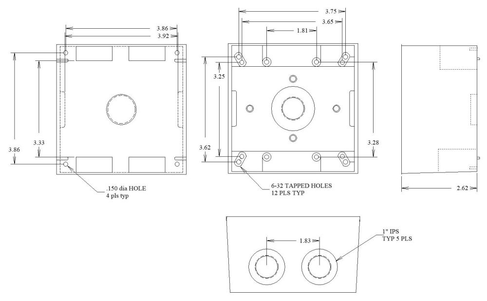 30596, Weatherproof Outlet Box