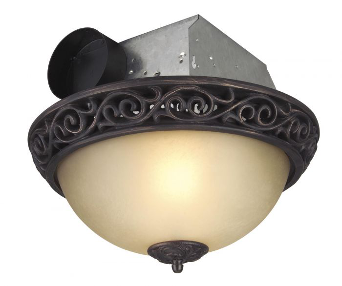 70 CFM Decorative Exhaust Fan with Light - TFV70L-AIORB