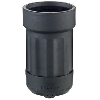 Boot for Locking Connector, 20 Amp & 30 Amp, Black