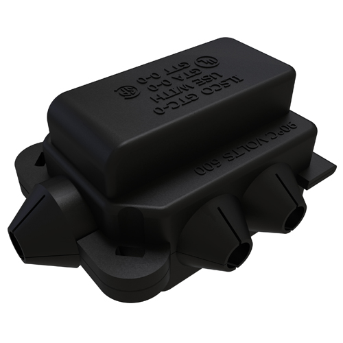 Black Insulating Cover for GTA-0-0 and GTT-0-0, UL, CSA