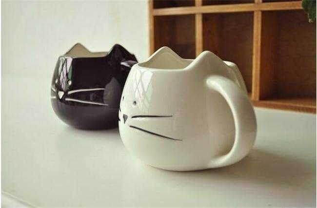 Charming Ceramic Cat Mug